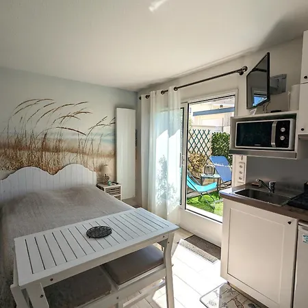 Apartment Studio Cosy A Arcachon: Terrasse, Parking, Proche Plage Et Commerces - Fr-1-420-146 Arcachon